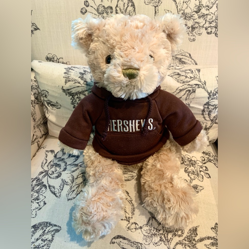 Plush Hershey’s Teddy Bear with Hoodie